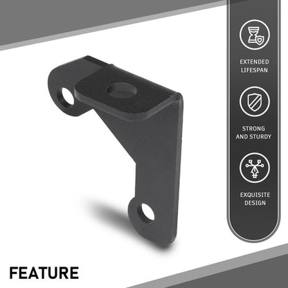 Solid Spare Spare Tire Antenna Mount Bracket Fit For 2007-2018 Jeep Wrangler JK JKU 2/4Door