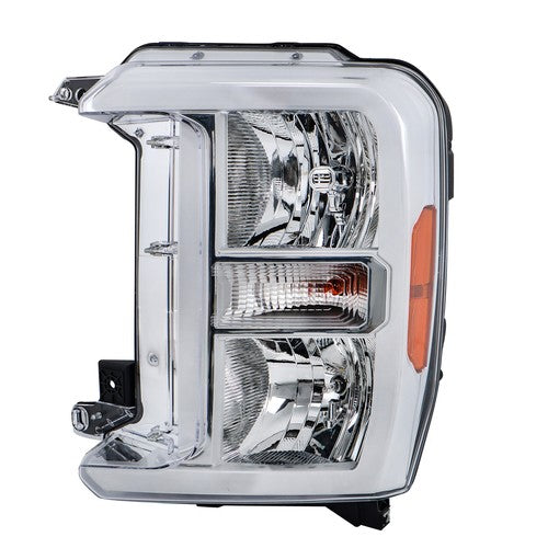 Solid Spare For Ford F250 F350 SuperDuty 2023-2024 Headlight Driver/Left Side Single Halogen
