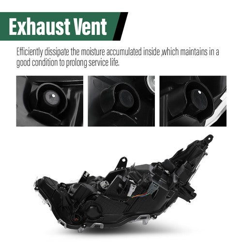 Solid Spare LED Headlight Assembly For 2019 2020 2021 2022 Toyota RAV4 Hybrid XSE Left+Right
