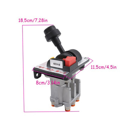 Solid Spare Control Valve - Dual Valve (Pto & Dump Pump) Air Kit With Kickout New