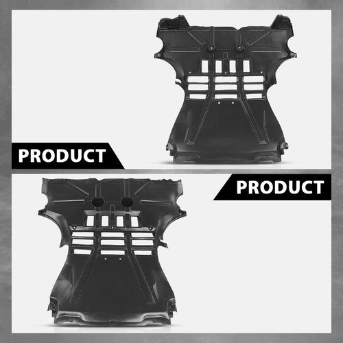 Solid Spare Fit For 2010 2011 2012 2013 Smart Fortwo Front Engine Splash Shield Under Cover
