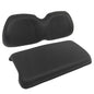 Solid Spare Black For Club Car 2004-2011 Precedent Golf Cart Front Seat Cushion & Backrest