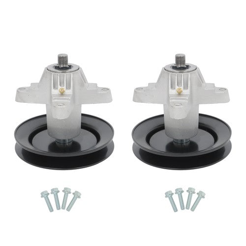 Solid Spare 2PK Spindle Assembly For Cub Cadet MTD 918-04456B 618-00456A 618-00456 285-843