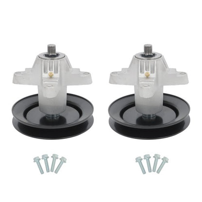 Solid Spare 2PK Spindle Assembly For Cub Cadet MTD 918-04456B 618-00456A 618-00456 285-843