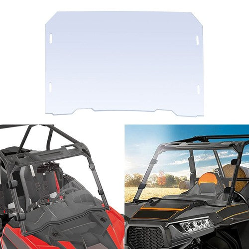 Solid Spare For Polaris RZR 570 800S 800 XP 900 2008-2014 Full Windshield Polycarbonate UTV