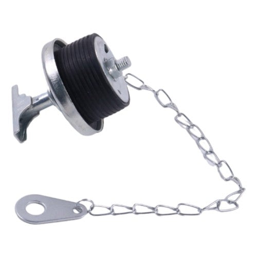 Solid Spare 2" Oil Filter Cap w/Chain 107981 for Cummins Engine N14 NTA855A L10 M11 855 ISM