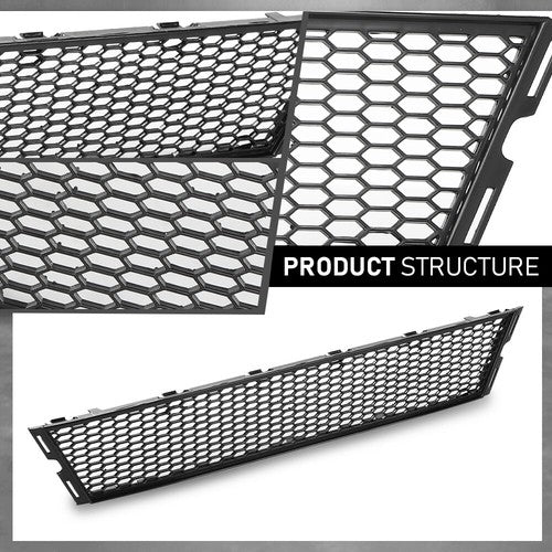 Solid Spare Front Bumper Lower Grille Fit For For 11-13 BMW 3 Series E92 E93 LCI 51117227889
