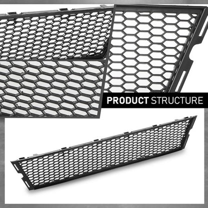 Solid Spare Front Bumper Lower Grille Fit For For 11-13 BMW 3 Series E92 E93 LCI 51117227889