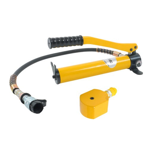 Solid Spare 20T Low Profile Hydraulic Jack Porta Power Kit CP-180 Manual Hydraulic Hand Pump