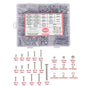 Solid Spare 1600Pack M4 M5 M6 Heavy Duty Nuts Flat and Bolts & Lock Washers Assortment Kit
