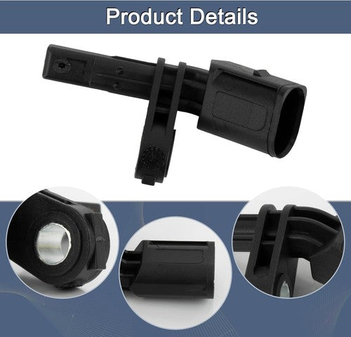 Fits for Audi & Volkswagen Set 4 ABS Wheel Speed Sensor Front Rear Left & Right