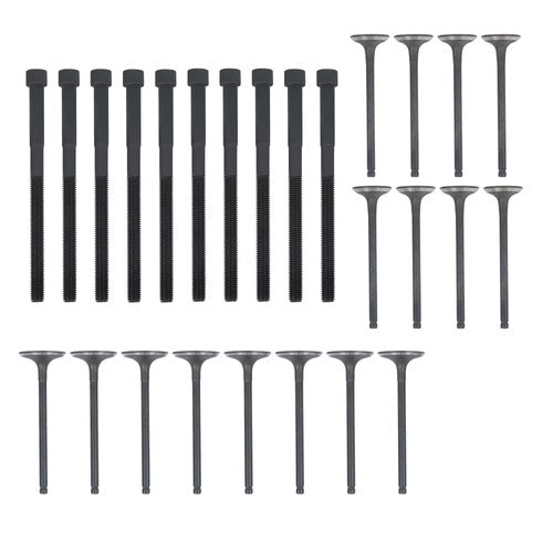 Solid Spare For 16-18 Tucson 18-21 Kona Engine Piston Gasket Valve Bearing Timing Kit w/Rods