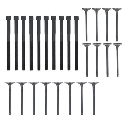 Solid Spare For 16-18 Tucson 18-21 Kona Engine Piston Gasket Valve Bearing Timing Kit w/Rods