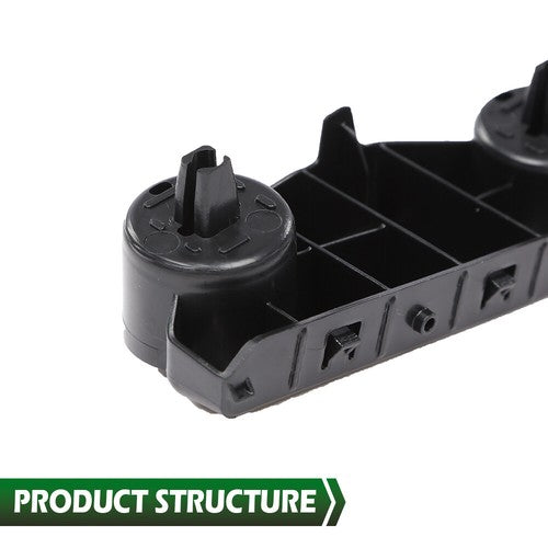 Solid Spare Fit For 13-15 Nissan Sentra Front Bumper Brackets Left+Right Pair Set
