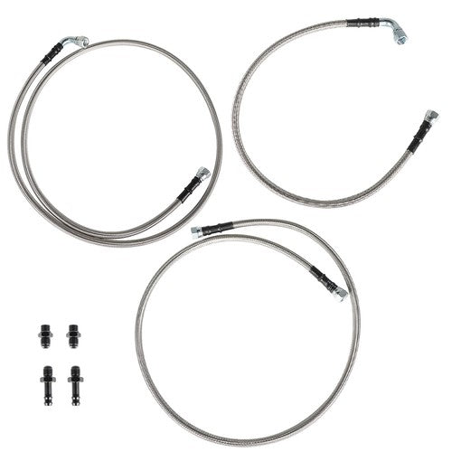 Solid Spare For Dodge Ram 3500 2003 04-07 5.9L L6 48RE Transmission Cooler Hoses Lines Kit