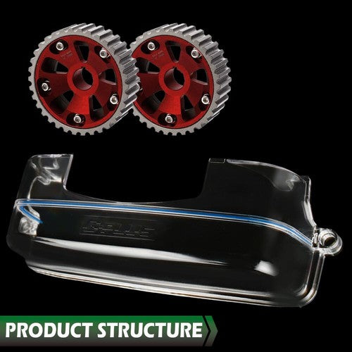 Solid Spare Fit For Toyota Supra 2JZGTE JZA80 2JZ JZA70 Gear Cam Pulley Timing Belt Cover