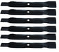 Solid Spare (6) 42" Mower Deck Blades for John Deere AM137333, D110, D120, D100