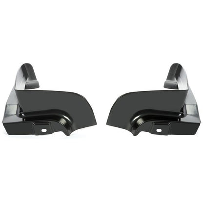 Solid Spare For 78-87 Chevrolet El Camino GMC Caballero NEW 2 pc Front Bumper Fillers Set