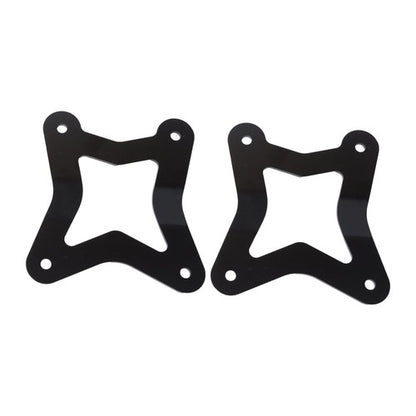 Solid Spare High Clearance Boxed Rear Radius Arms for Polaris RZR XP 1000 - Black