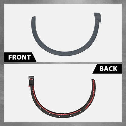 Solid Spare Fit For 2015-2018 Audi Q3 Front Fender Flare Wheel Arch Molding Trim Left+Right