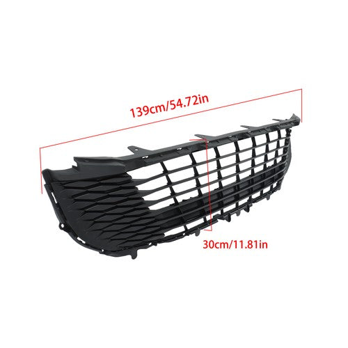 Solid Spare Front Lower Bumper Grille Cover Matte Black Plastic Suit For Toyota Camry LE 25