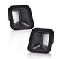Solid Spare LED Rear Bumper License Plate Lights Fit For 2003-2018 Dodge Ram 1500 2500 3500