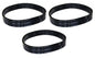Solid Spare 3 Vacuum Belts for Hoover 38528-040 Elite Empower Fusion Spirit Caddy Legacy