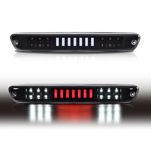 Solid Spare Fit For 2004-2012 Chevy Colorado GMC Canyon LED 3rd Brake Light Cargo Lamp Black