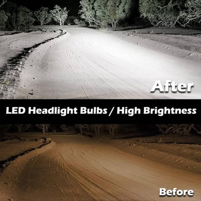 Solid Spare Dual LED Projector Headlights Chrome Fit For 07-14 Avalanche Tahoe Suburban
