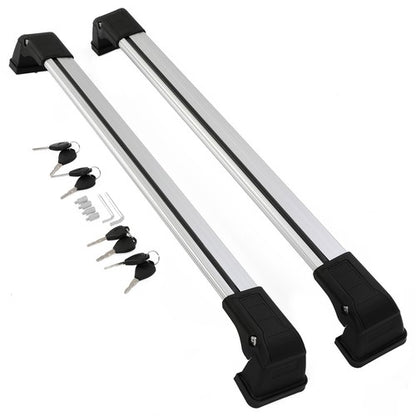 Solid Spare FITS FOR MAZDA 5 2006-2017 ALUMINUM ROOF RACK CROSS BARS ROOFTOP CARGO LOCKABLE