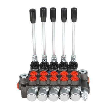 Solid Spare 4 Spool Hydraulic Directional Control Valve 11gpm Double Acting Cylinder New