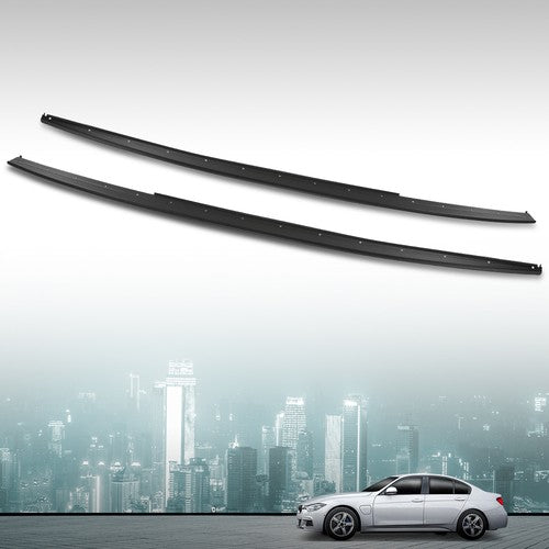 Solid Spare Fit For 12-18 BMW F30 F31 3 Series Sedan M Sport Side Skirt Extension Splitter
