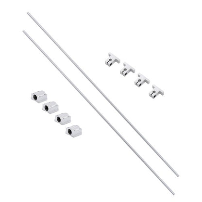 Solid Spare 2Pcs 8×750mm Linear Motion Rail Shaft Slide Guide w/ 4 SCS8UU Bearing & SK8 Rail