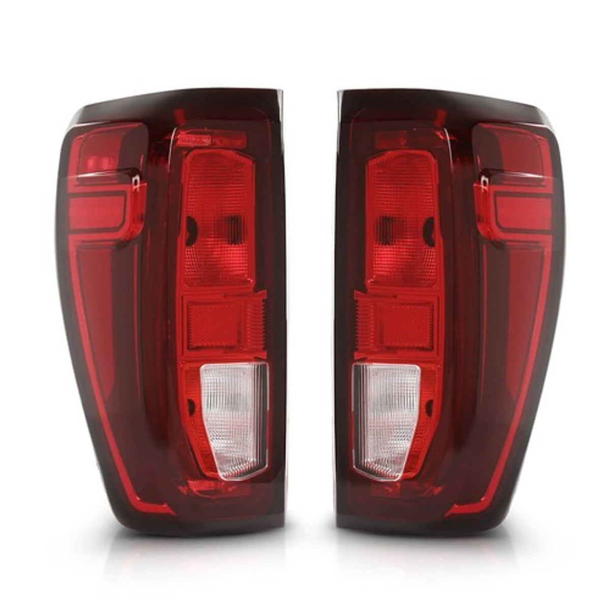Solid Spare Fit For 2019-2022 GMC Sierra 1500 2500 3500 Left+Right Tail Lights Brake Lamps