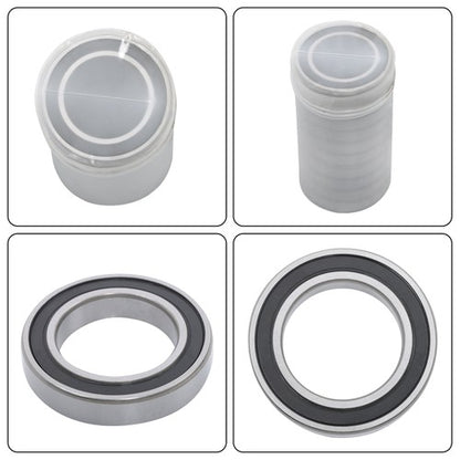 Solid Spare 6010-2RS Deep Groove Ball Bearings 10Pcs 50mm Inner Dia 80mm OD 16mm Bore Sealed