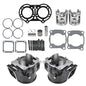 Solid Spare For Yamaha Banshee 350 YFZ350 Cylinder Piston Gasket Top End Kit 1987-2006 ATV