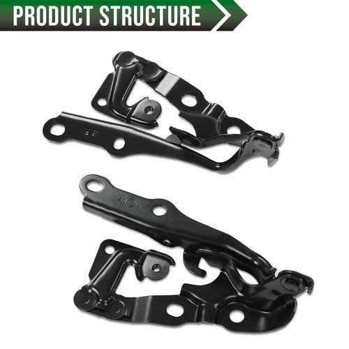 Solid Spare Fit For 2007 2008 2009 2010 2011 Toyota Camry Hood Hinges Left & Right Pair Set
