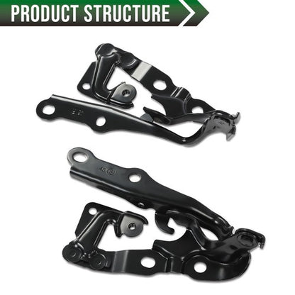 Solid Spare Fit For 2007 2008 2009 2010 2011 Toyota Camry Hood Hinges Left & Right Pair Set