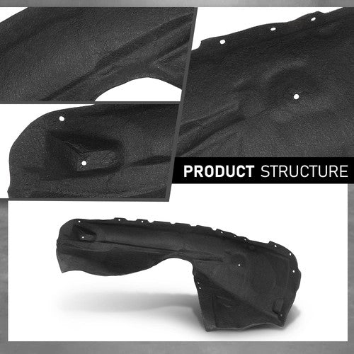 Solid Spare Front Fender Liner Splash Shield Right Fit For 2015-2019 Lincoln MKC EJ7Z16103B