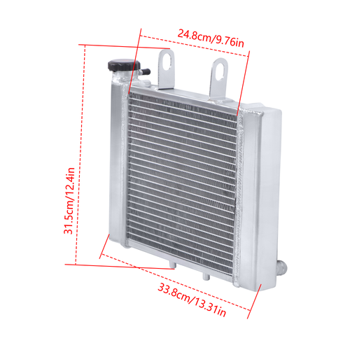 Solid Spare For CAN AM/CANAM BOMBARDIER RALLY 175 200 03-07 ATV 3 ROW ALUMINUM RADIATOR