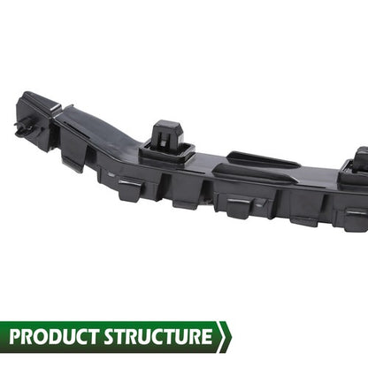 Solid Spare Fits 2008-2012 Honda Accord Sedan Front Bumper Bracket Beam Mount Support 2pcs
