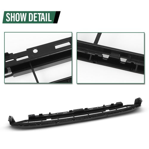 Solid Spare Front Lower Bumper Grille Fit For 2017-2019 Audi S4 A4 w/ S-Line 8W0807683A