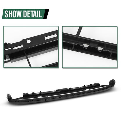 Solid Spare Front Lower Bumper Grille Fit For 2017-2019 Audi S4 A4 w/ S-Line 8W0807683A