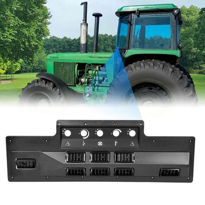 Solid Spare A/C Control Bezel Black For John Deere 4030 4040 ++ Tractors #AH118028