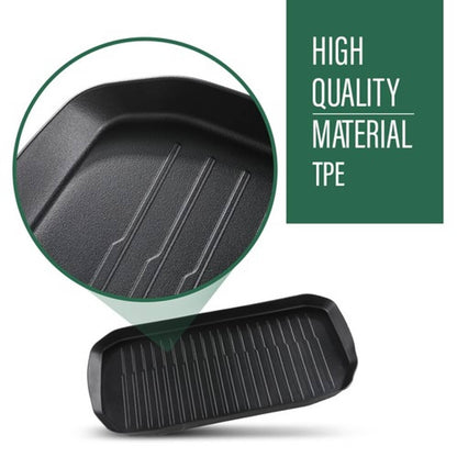 Solid Spare Fit For 20-24 Tesla Model Y TPE Front+Rear Trunk Mats Storage Cargo Liner