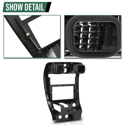 Solid Spare Radio Climate Control Center Dash Panel Bezel Fit For Toyota 4Runner 1999-2002