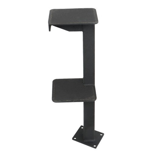 Solid Spare 2Steps Boat Trailer Steps with Handrail Boat Trailer Ladder, Boat Trailer Steps
