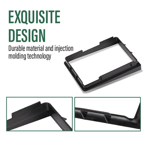 Solid Spare Shifter Boot Bezel Manual Fit For 84-94 Jeep Cherokees 97-04 Wrangler 53000056