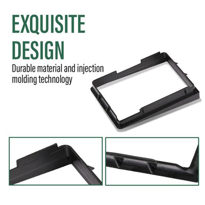 Solid Spare Shifter Boot Bezel Manual Fit For 84-94 Jeep Cherokees 97-04 Wrangler 53000056