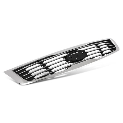 Solid Spare Fit For 2009-2010 Kia Optima Magentis Front Bumper Upper Grille Black Chrome